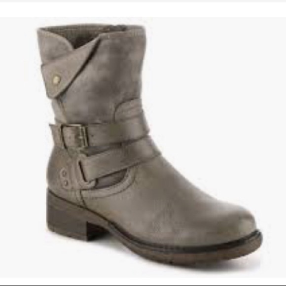 BareTraps Shoes - ❤️BARETRAPS HAILIE LEATHER MOTO BOOTS ~ 7.5
